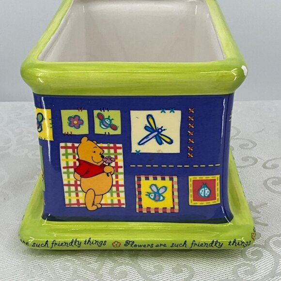 Winnie The Pooh Ceramic Planter Box - Picture 8 of 10
